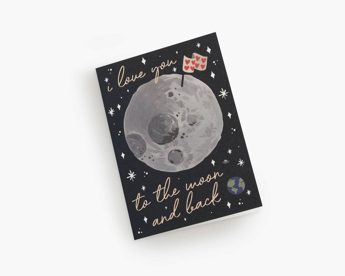 Bestseller Love Card "To The Moon & Back"