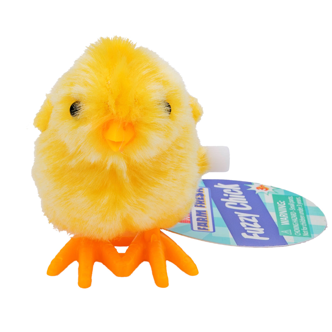 Farm Fresh Yellow Fuzzy Chick Wind Ups, Spring, Hopping