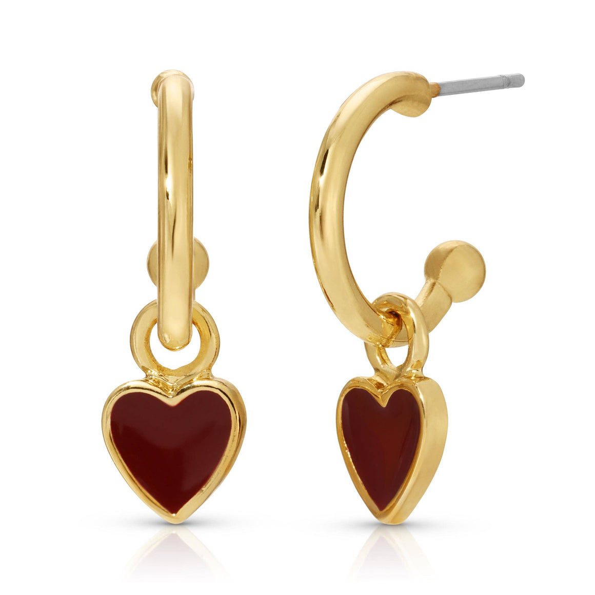 Earrings | Hoops with Heart