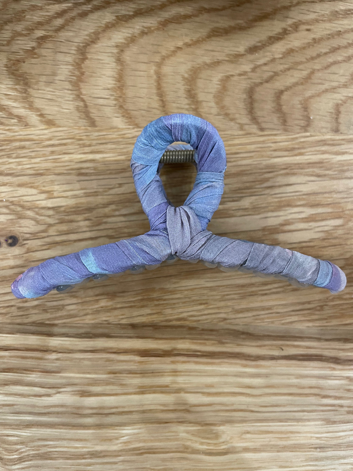 Infinity Claw Clip | Marble Purple