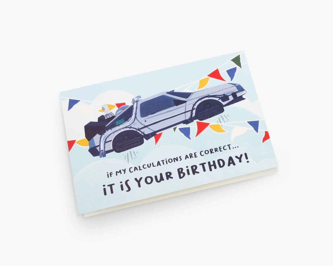 Birthday Card | Back From the Future