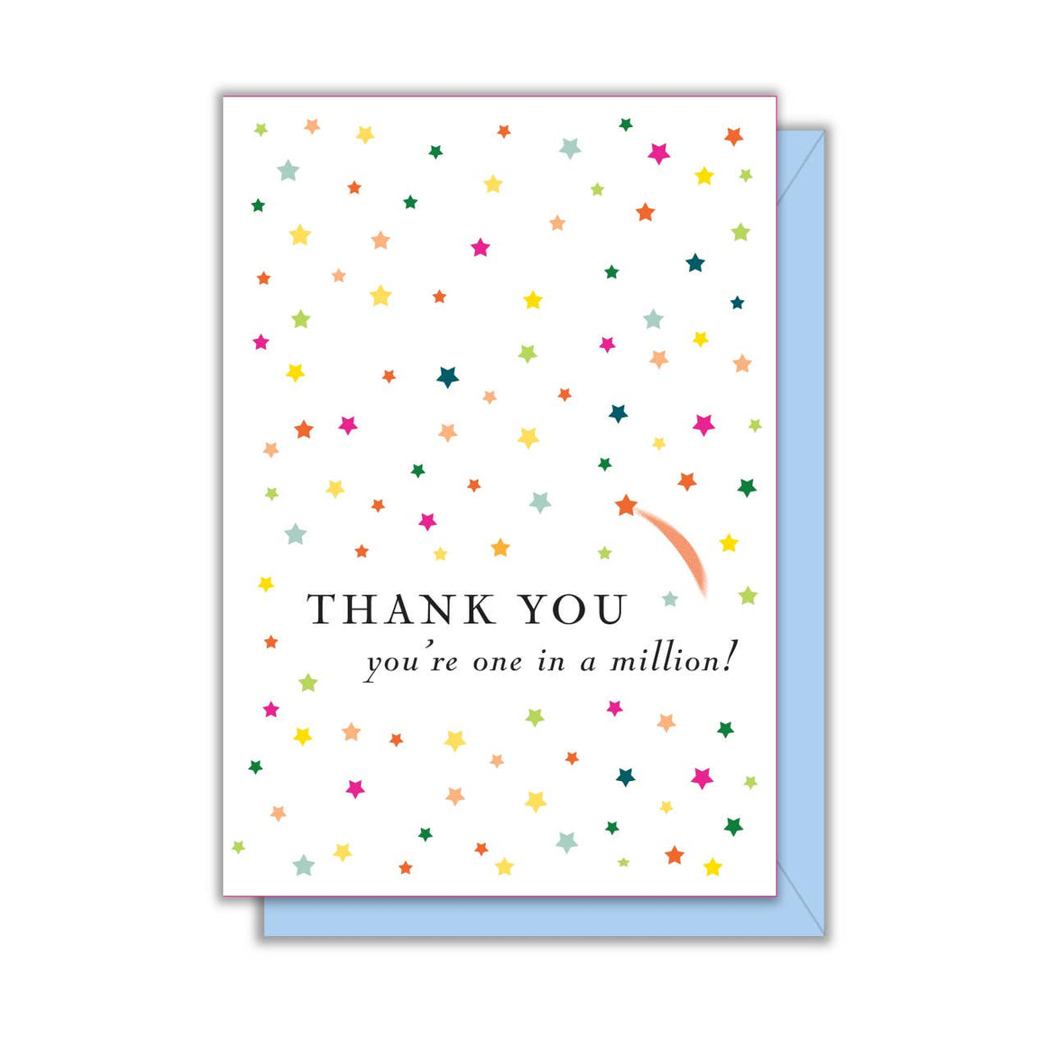 Thank You Stars Enclosure Card