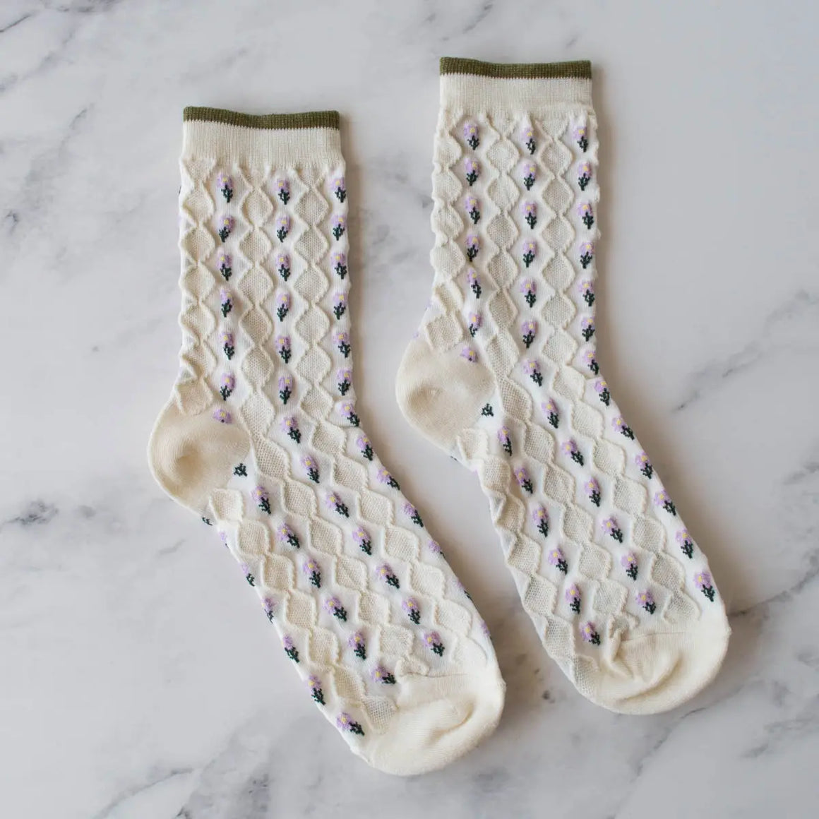 Socks | Daisy Diamond Ivory