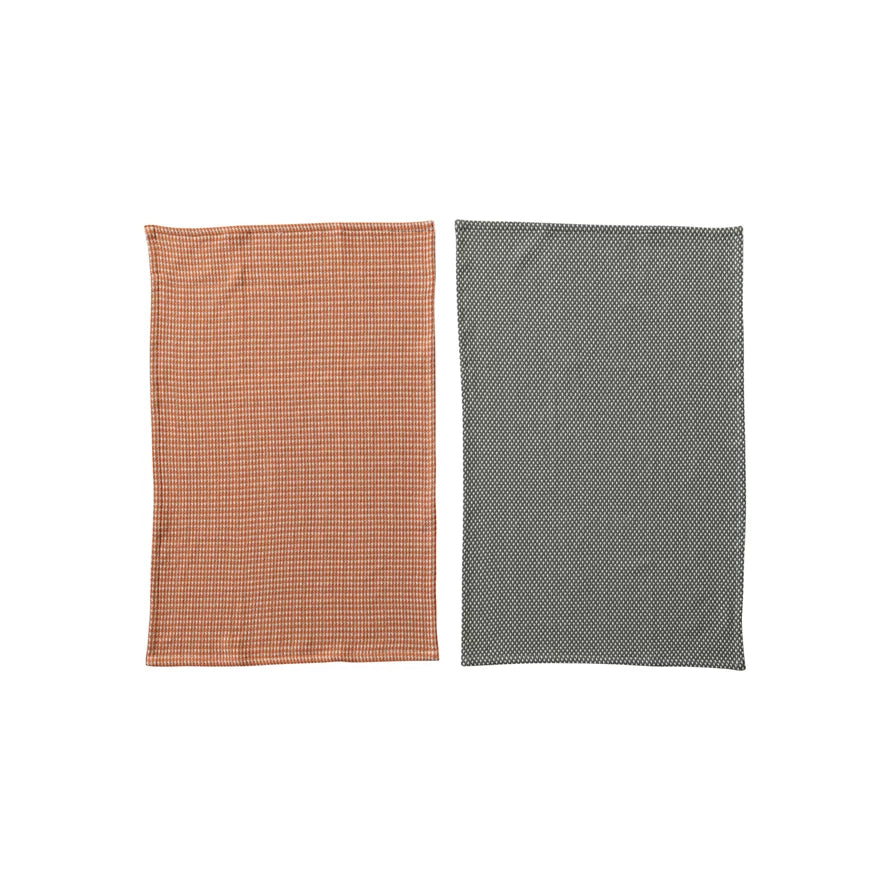 Tea Towels | Woven Cotton Dobby