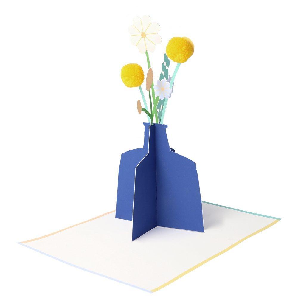 Card | Flower Vase Stand-Up