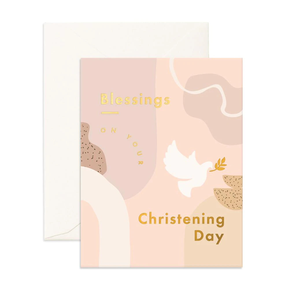 Christening Card | Blessings